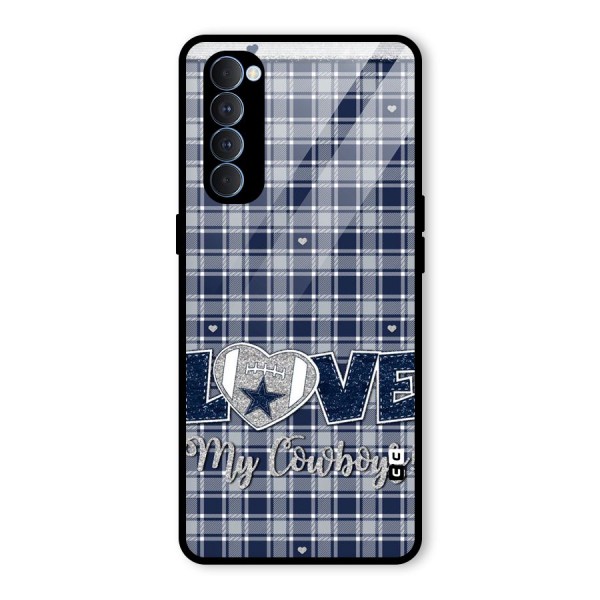 Cowboy Love Glass Back Case for Oppo Reno4 Pro