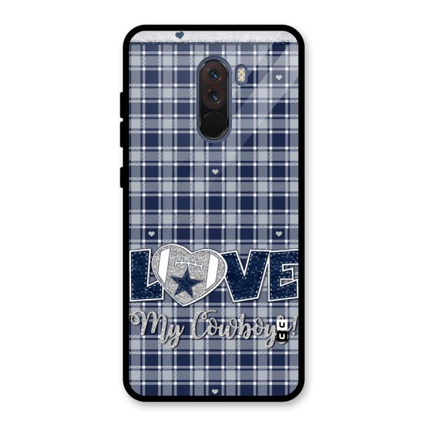 Cowboy Love Glass Back Case for Poco F1