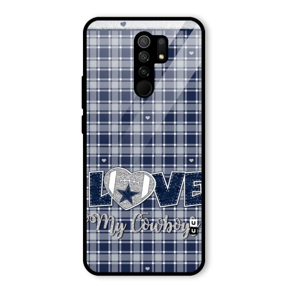 Cowboy Love Glass Back Case for Redmi 9 Prime