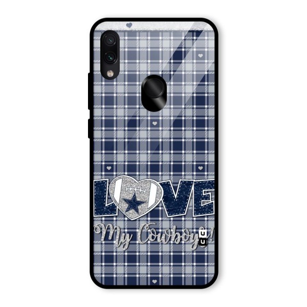 Cowboy Love Glass Back Case for Redmi Note 7