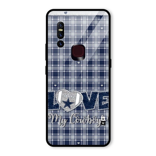 Cowboy Love Glass Back Case for Vivo V15