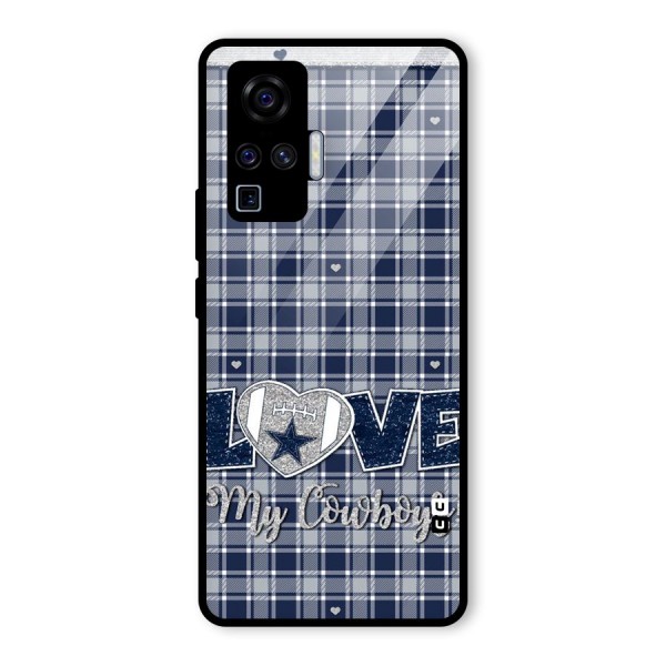 Cowboy Love Glass Back Case for Vivo X50 Pro