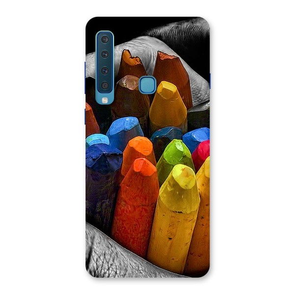 Crayons Beautiful Back Case for Galaxy A9 (2018)