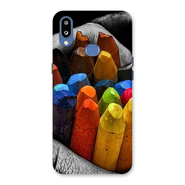 Crayons Beautiful Back Case for Galaxy M01s