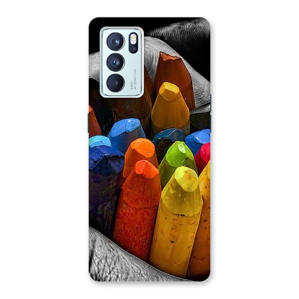 Crayons Beautiful Back Case for Oppo Reno6 Pro 5G