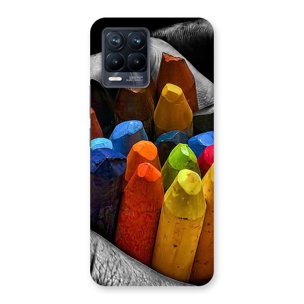 Crayons Beautiful Back Case for Realme 8 Pro