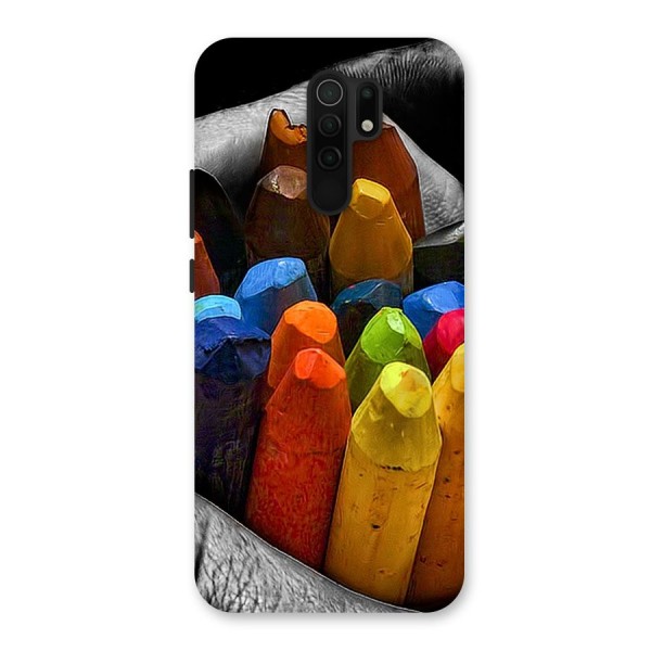 Crayons Beautiful Back Case for Redmi 9 Prime