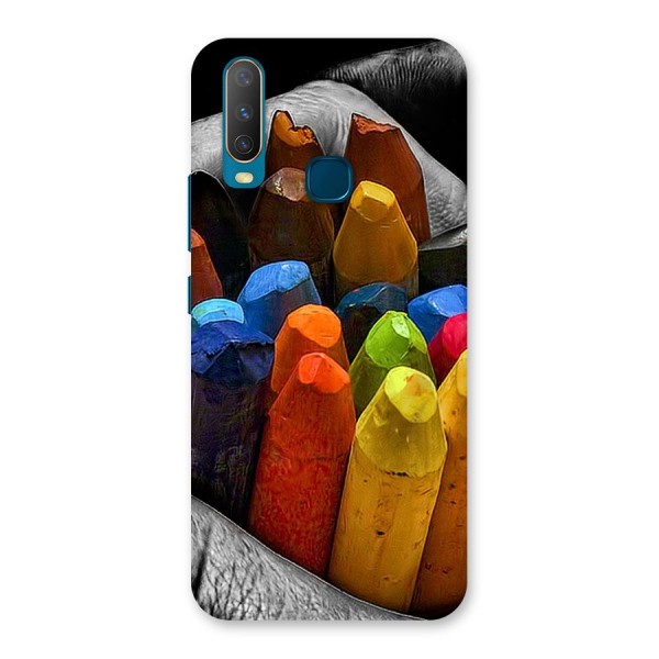 Crayons Beautiful Back Case for Vivo Y15