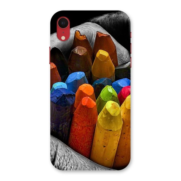 Crayons Beautiful Back Case for iPhone XR