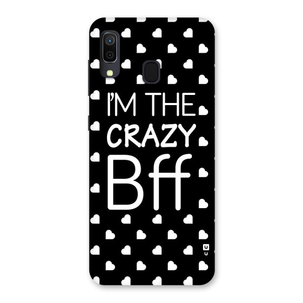 Crazy Bff Back Case for Galaxy A20