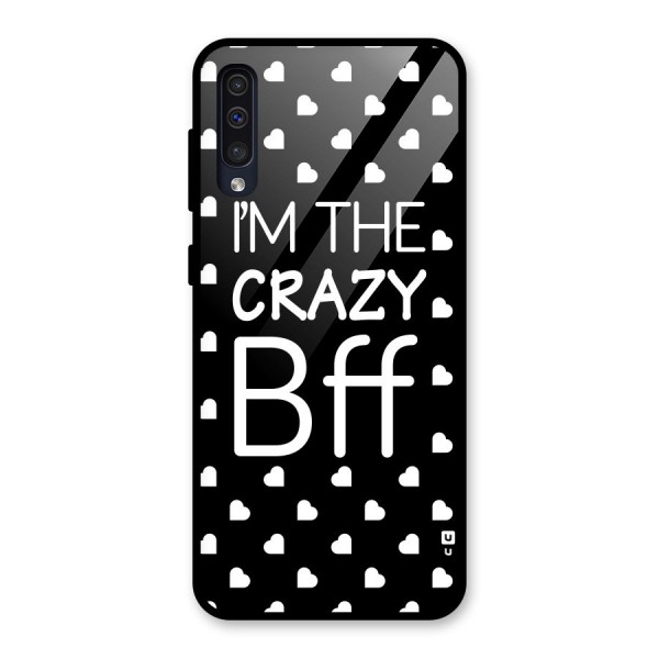 Crazy Bff Glass Back Case for Galaxy A50s