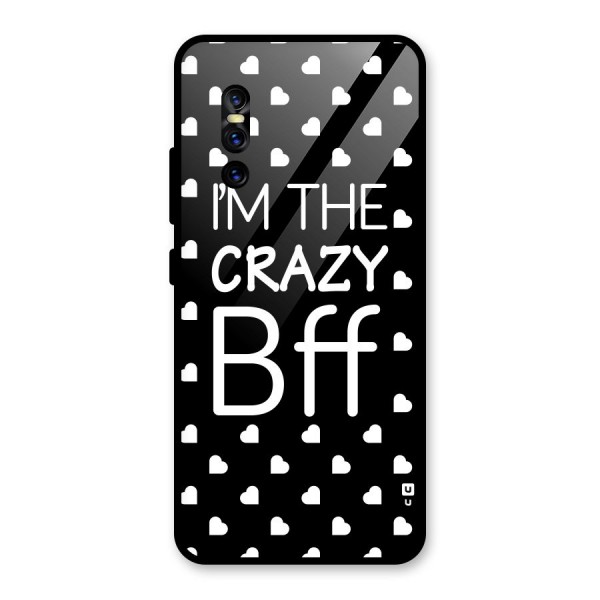 Crazy Bff Glass Back Case for Vivo V15 Pro