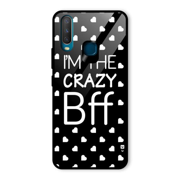 Crazy Bff Glass Back Case for Vivo Y15