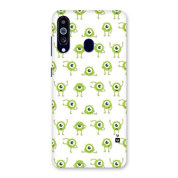 Crazy Green Maniac Back Case for Galaxy A60