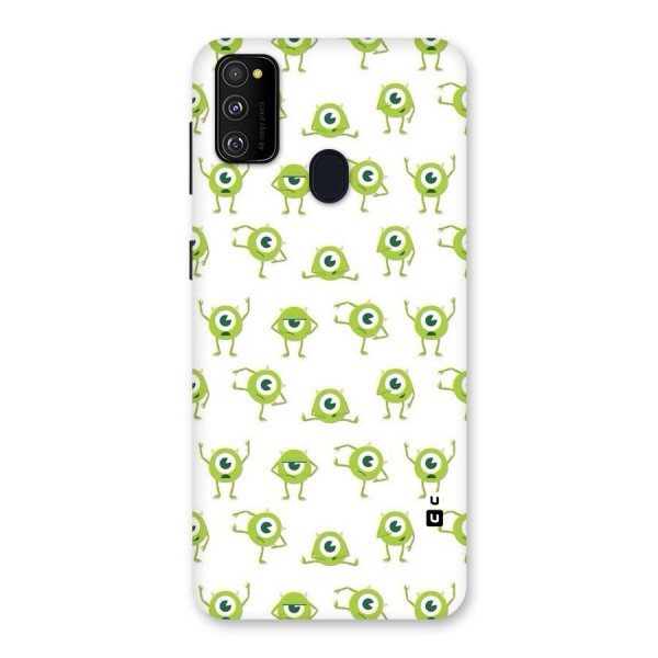 Crazy Green Maniac Back Case for Galaxy M21