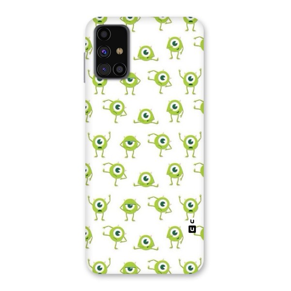 Crazy Green Maniac Back Case for Galaxy M31s