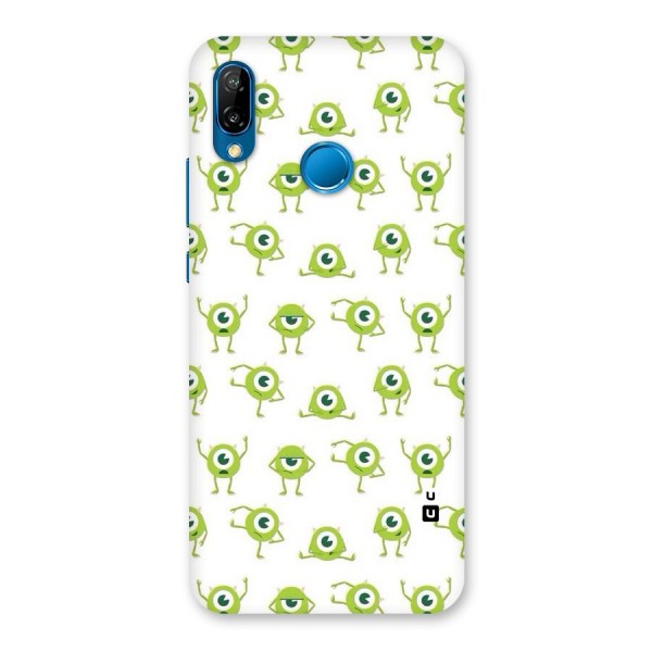 Crazy Green Maniac Back Case for Huawei P20 Lite