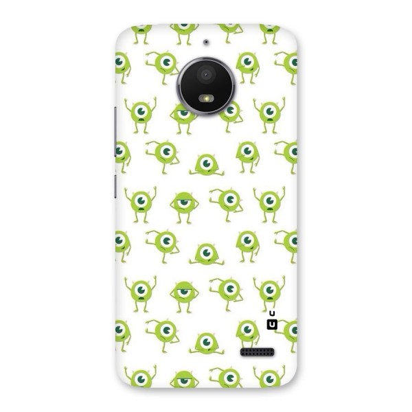 Crazy Green Maniac Back Case for Moto E4