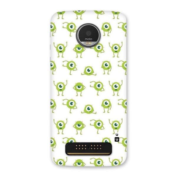 Crazy Green Maniac Back Case for Moto Z Play