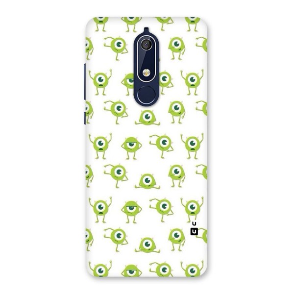 Crazy Green Maniac Back Case for Nokia 5.1