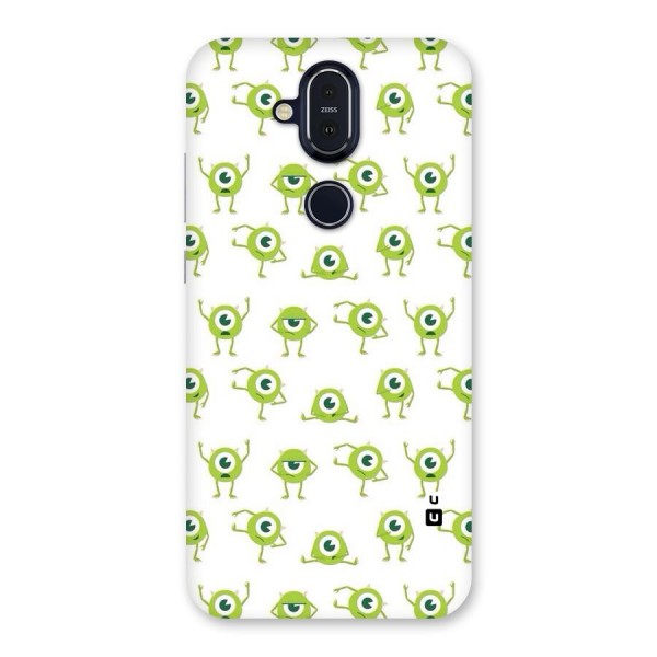 Crazy Green Maniac Back Case for Nokia 8.1