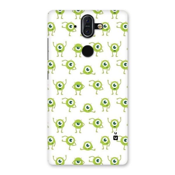 Crazy Green Maniac Back Case for Nokia 8 Sirocco