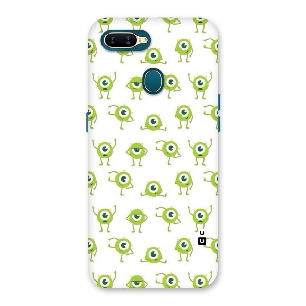 Crazy Green Maniac Back Case for Oppo A12