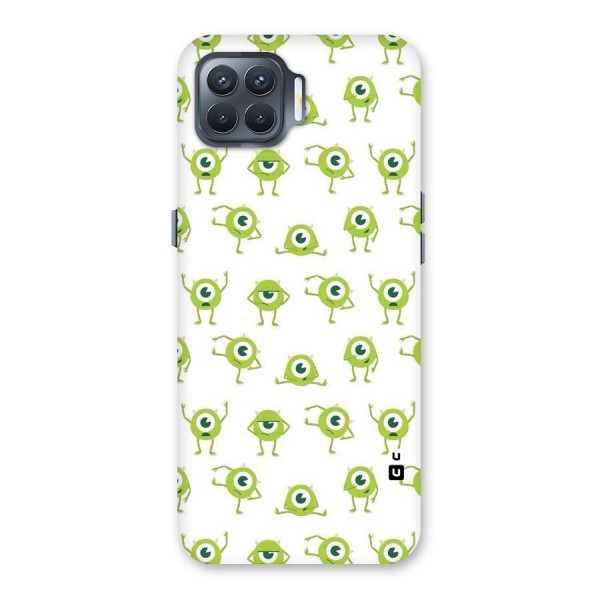 Crazy Green Maniac Back Case for Oppo F17 Pro