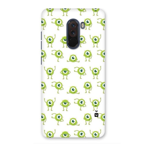 Crazy Green Maniac Back Case for Poco F1