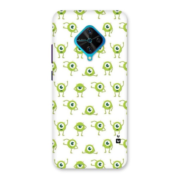 Crazy Green Maniac Back Case for Vivo S1 Pro