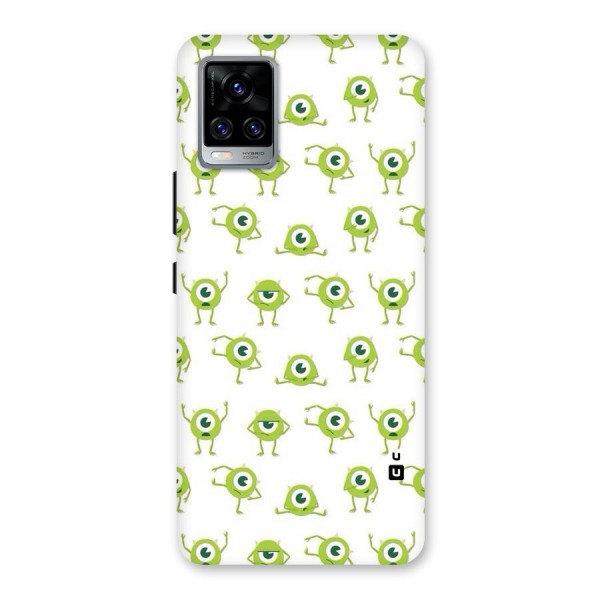 Crazy Green Maniac Back Case for Vivo V20 Pro