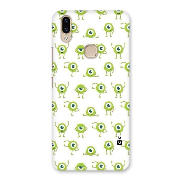 Crazy Green Maniac Back Case for Vivo V9