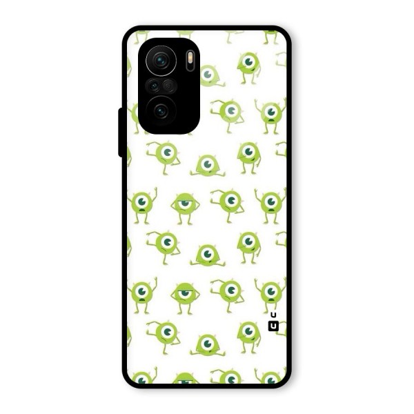 Crazy Green Maniac Glass Back Case for Mi 11x