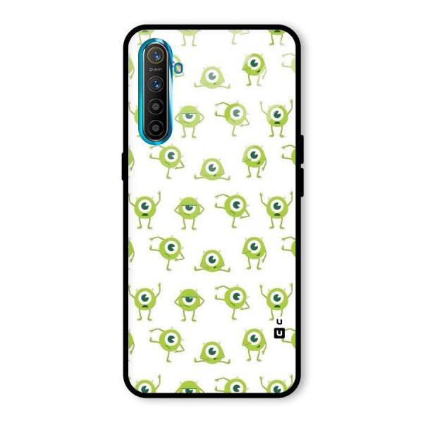 Crazy Green Maniac Glass Back Case for Realme XT