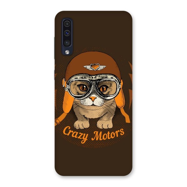 Crazy cat Back Case for Galaxy A50