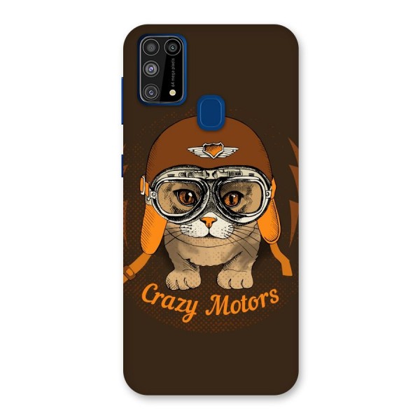 Crazy cat Back Case for Galaxy F41