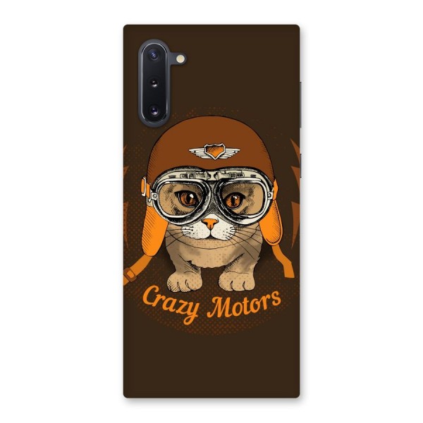 Crazy cat Back Case for Galaxy Note 10