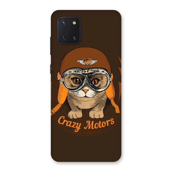 Crazy cat Back Case for Galaxy Note 10 Lite