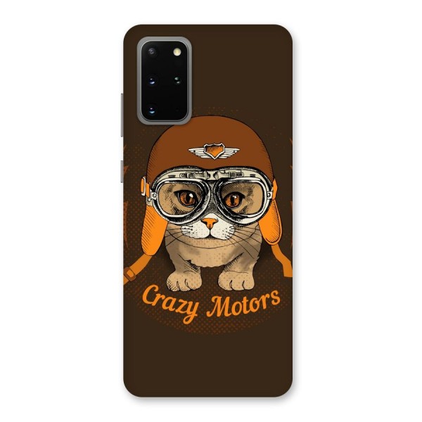 Crazy cat Back Case for Galaxy S20 Plus