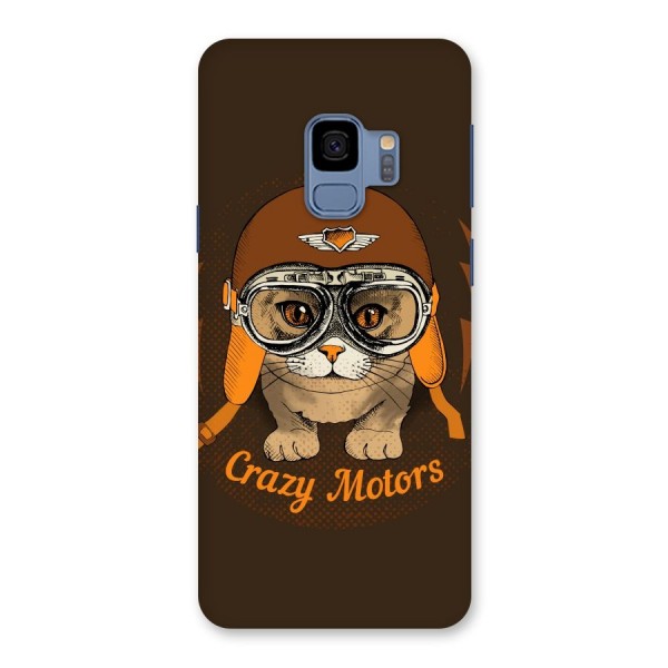 Crazy cat Back Case for Galaxy S9