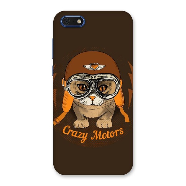 Crazy cat Back Case for Honor 7s