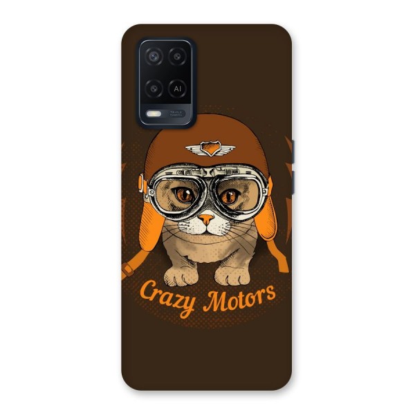 Crazy cat Back Case for Oppo A54