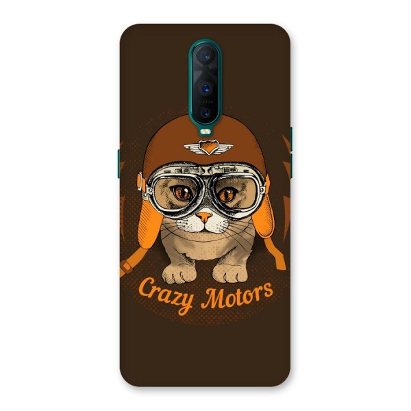 Crazy cat Back Case for Oppo R17 Pro