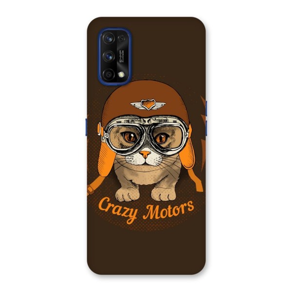 Crazy cat Back Case for Realme 7 Pro