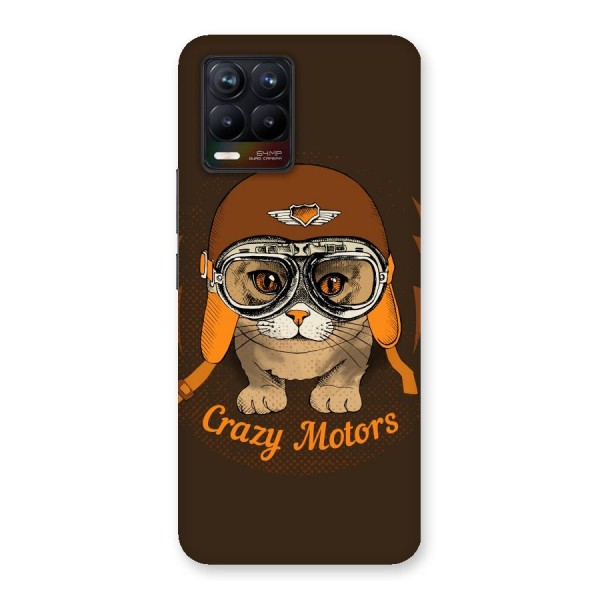 Crazy cat Back Case for Realme 8