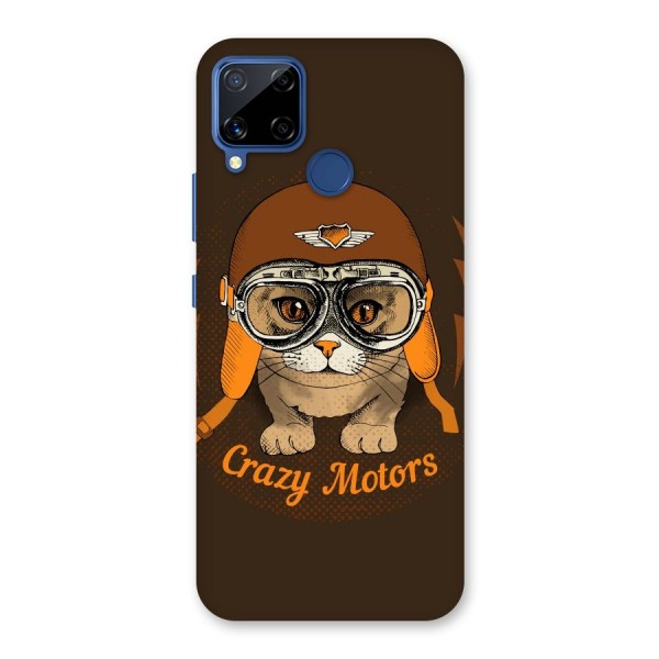 Crazy cat Back Case for Realme C12