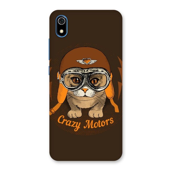 Crazy cat Back Case for Redmi 7A