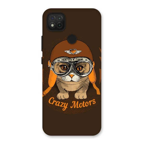 Crazy cat Back Case for Redmi 9C