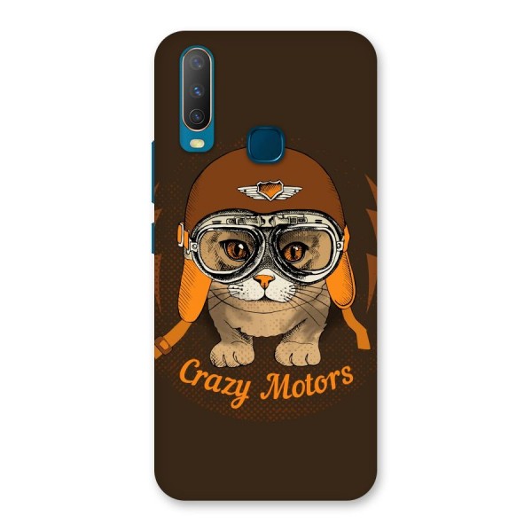 Crazy cat Back Case for Vivo U10