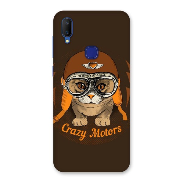 Crazy cat Back Case for Vivo V11